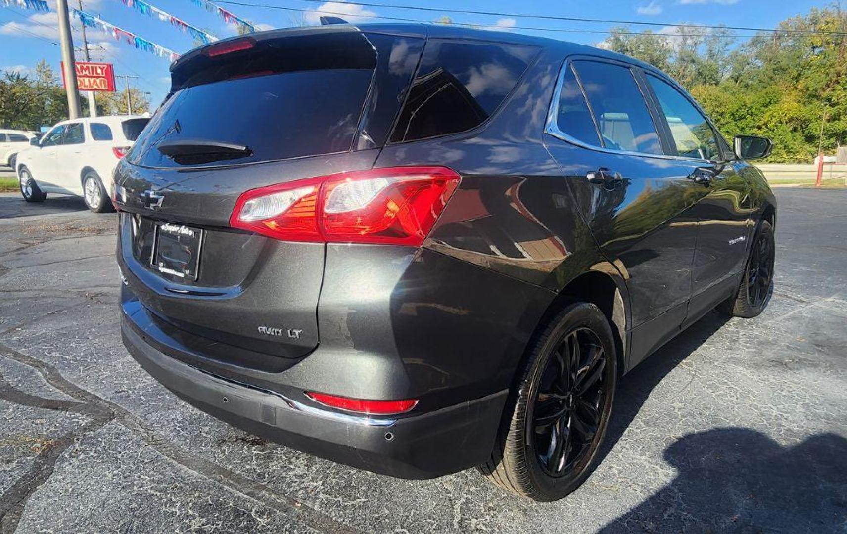 2021 GRAY CHEVROLET EQUINOX LT - AWD (3GNAXUEV1ML) with an 1.5L engine, Automatic transmission, located at 101 S. Halleck St., DeMotte, 46310, (219) 987-2922, 41.202343, -87.198189 - Photo#2