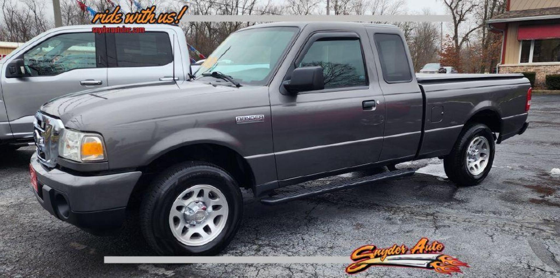 2011 GRAY FORD RANGER SUPER CAB - RWD (1FTKR1EDXBP) with an 2.3L engine, Automatic transmission, located at 101 S. Halleck St., DeMotte, 46310, (219) 987-2922, 41.202343, -87.198189 - Photo#0