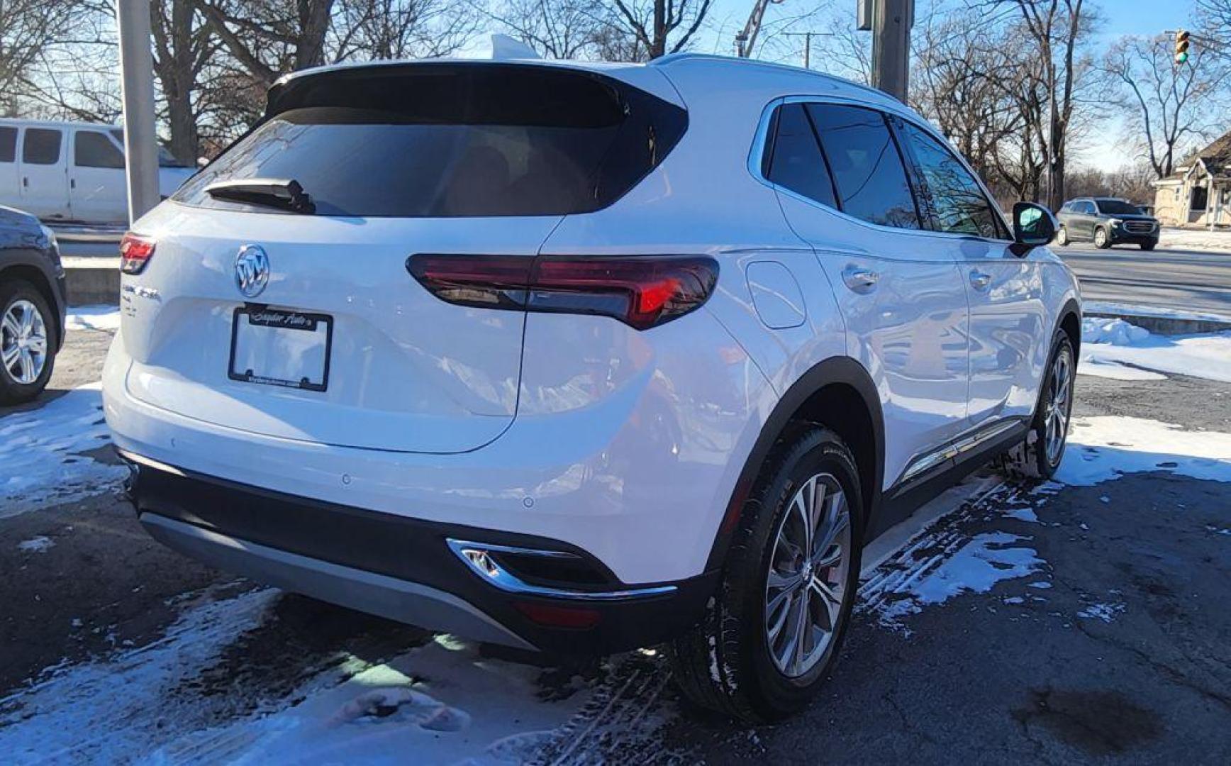 2023 WHITE BUICK ENVISION PREFERRED - AWD (LRBFZMR48PD) with an 2.0L engine, Automatic transmission, located at 101 S. Halleck St., DeMotte, 46310, (219) 987-2922, 41.202343, -87.198189 - Photo#2