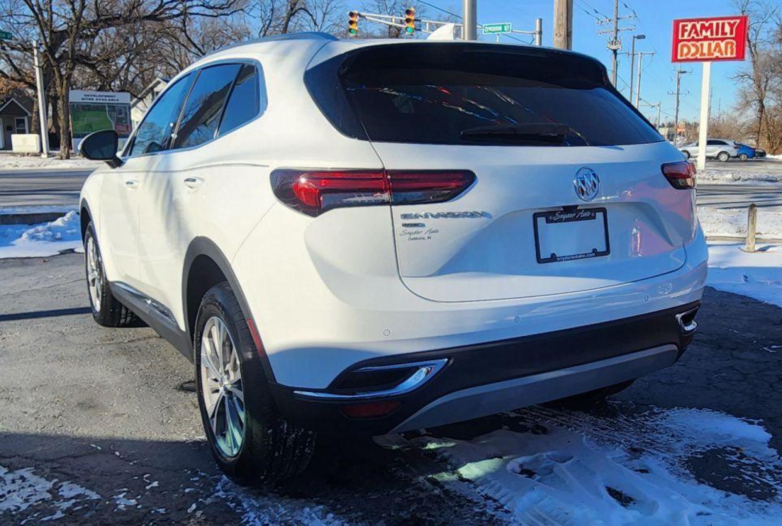 2023 WHITE BUICK ENVISION PREFERRED - AWD (LRBFZMR48PD) with an 2.0L engine, Automatic transmission, located at 101 S. Halleck St., DeMotte, 46310, (219) 987-2922, 41.202343, -87.198189 - Photo#3