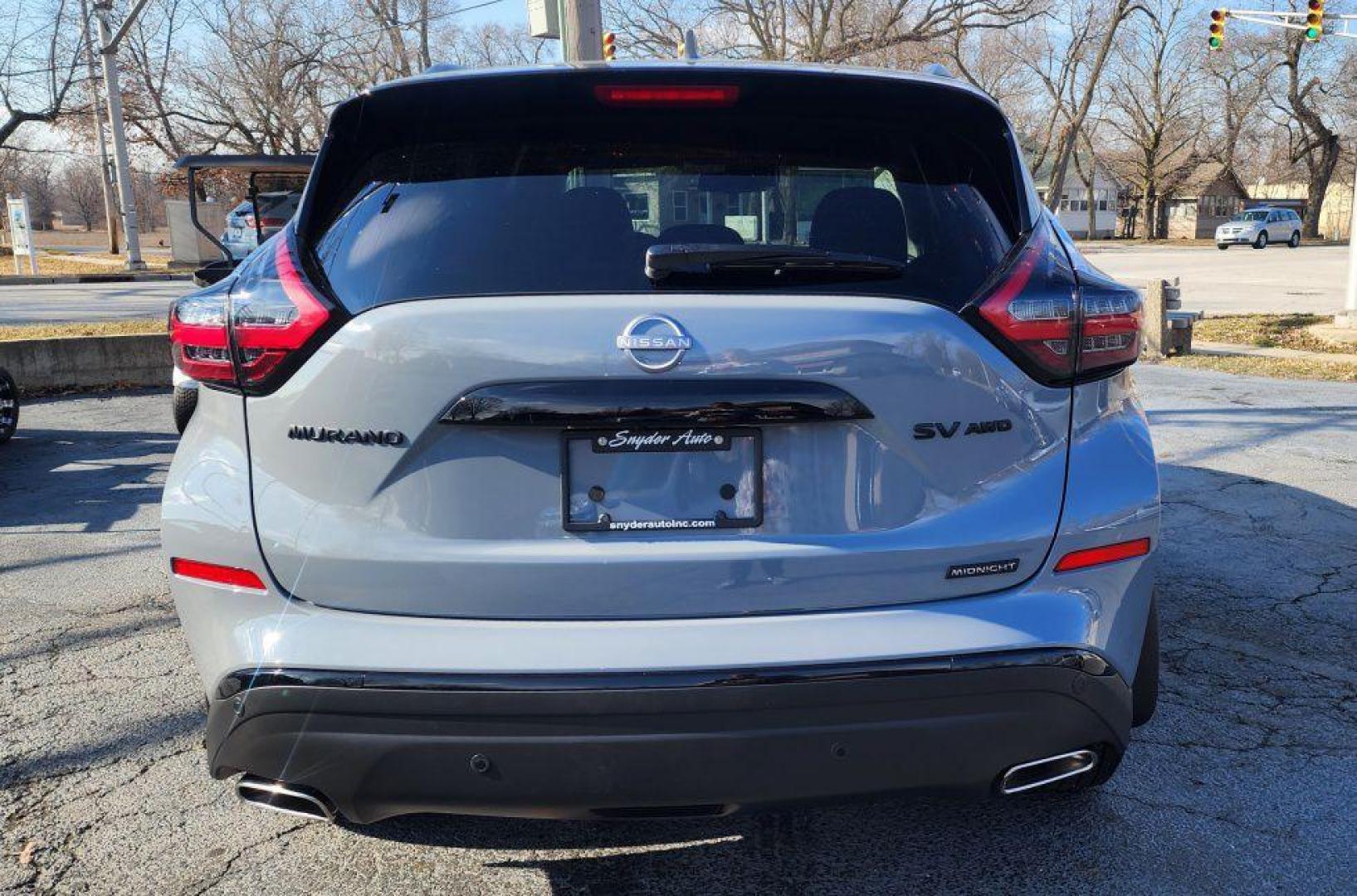 2023 GRAY NISSAN MURANO SV - AWD (5N1AZ2BSXPC) with an 3.5L engine, Automatic transmission, located at 101 S. Halleck St., DeMotte, 46310, (219) 987-2922, 41.202343, -87.198189 - Photo#4