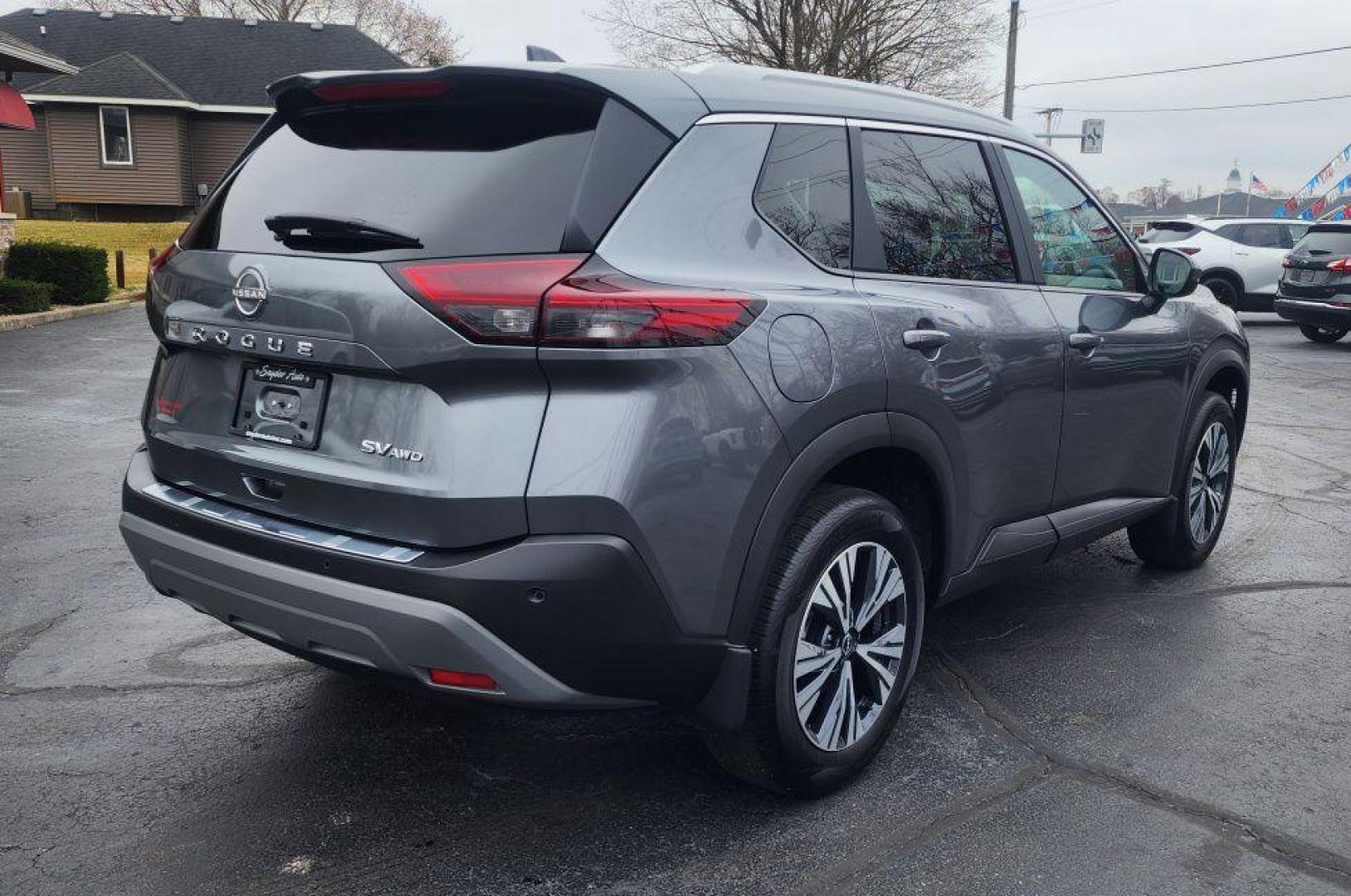 2023 GRAY NISSAN ROGUE SV - AWD (5N1BT3BB2PC) with an 1.5L engine, Automatic transmission, located at 101 S. Halleck St., DeMotte, 46310, (219) 987-2922, 41.202343, -87.198189 - Photo#2