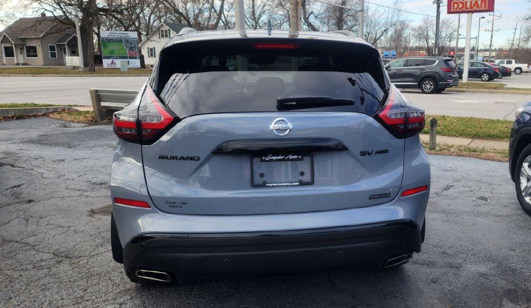 2022 GRAY NISSAN MURANO SV (5N1AZ2BS4NC) with an 3.5L engine, Automatic transmission, located at 101 S. Halleck St., DeMotte, 46310, (219) 987-2922, 41.202343, -87.198189 - Photo#4