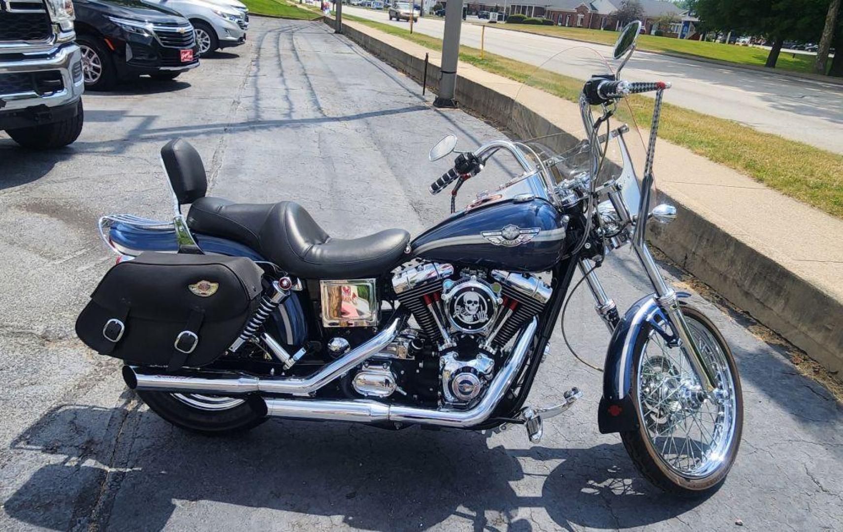 2003 GMETAL HARLEY-DAVIDSON FXDWG WIDE GLIDE (1HD1GEV123K) , Automatic transmission, located at 101 S. Halleck St., DeMotte, 46310, (219) 987-2922, 41.202343, -87.198189 - Photo#1