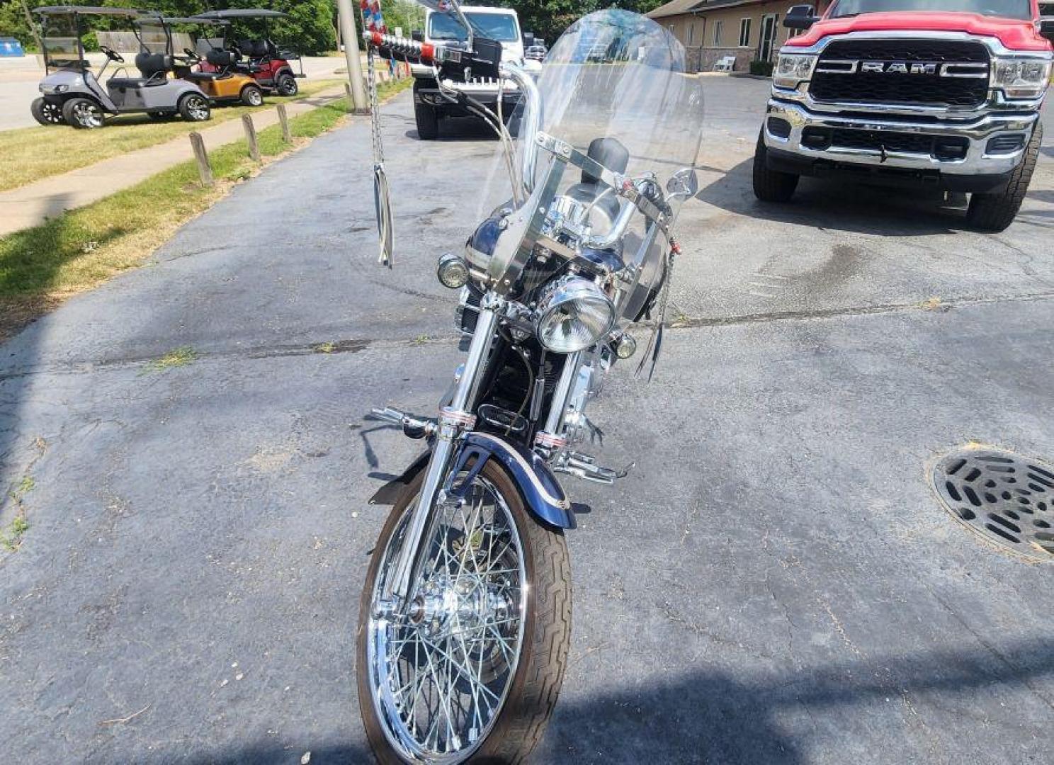 2003 GMETAL HARLEY-DAVIDSON FXDWG WIDE GLIDE (1HD1GEV123K) , Automatic transmission, located at 101 S. Halleck St., DeMotte, 46310, (219) 987-2922, 41.202343, -87.198189 - Photo#3