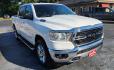 2021 WHITE RAM 1500 BIG HORN/LONE STAR (1C6SRFFT4MN) with an 5.7L engine, Automatic transmission, located at 101 S. Halleck St., DeMotte, 46310, (219) 987-2922, 41.202343, -87.198189 - Photo#1