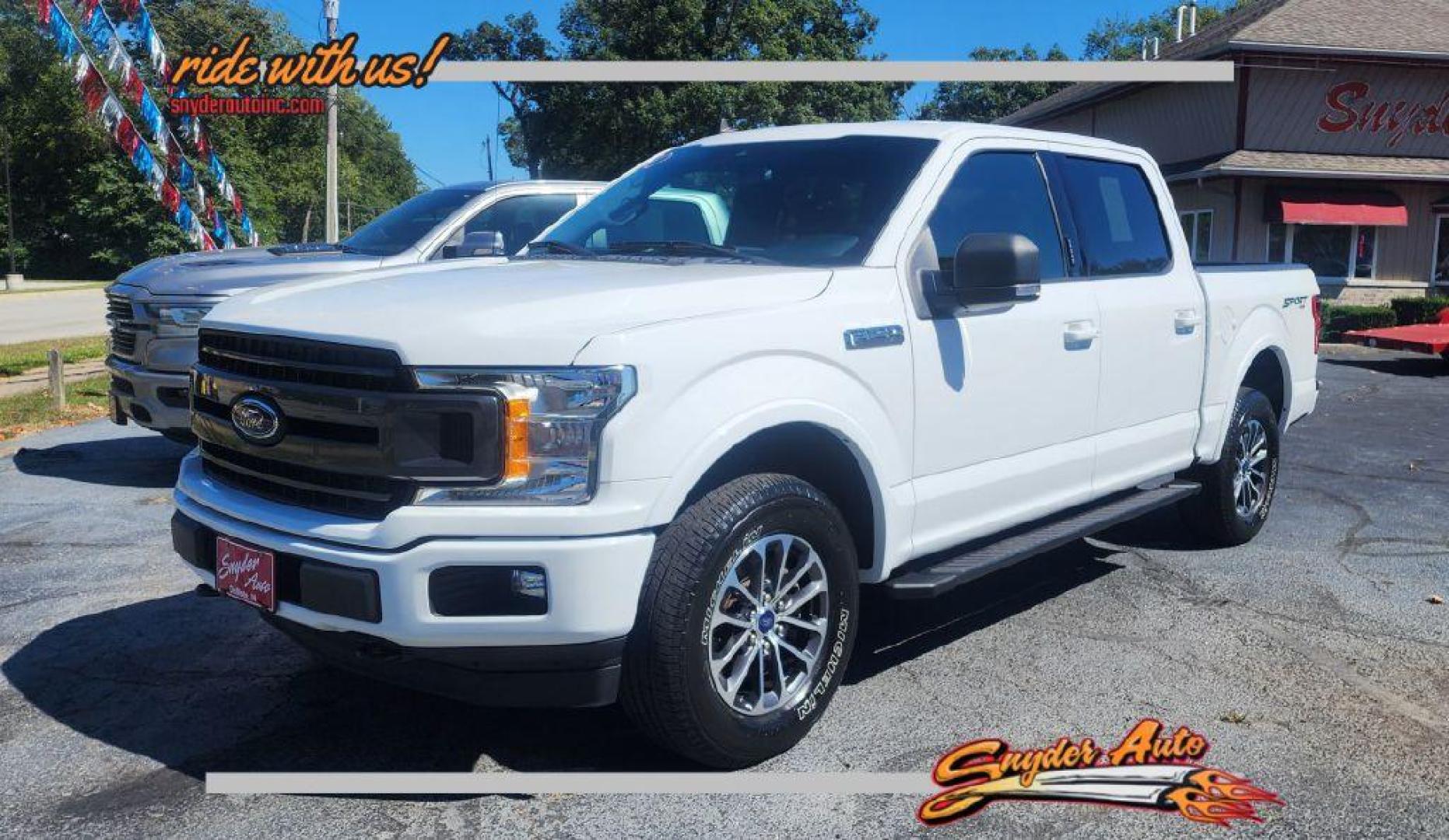 2020 WHITE FORD F150 - 4WD SUPERCREW (1FTEW1EP5LF) with an 2.7L engine, Automatic transmission, located at 101 S. Halleck St., DeMotte, 46310, (219) 987-2922, 41.202343, -87.198189 - Photo#0