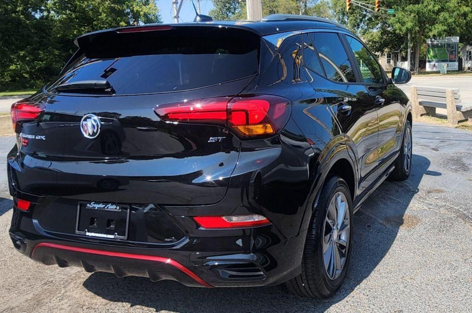 2023 BLACK BUICK ENCORE GX SELECT -FWD (KL4MMDSL8PB) with an 1.3L engine, Automatic transmission, located at 101 S. Halleck St., DeMotte, 46310, (219) 987-2922, 41.202343, -87.198189 - Photo#2