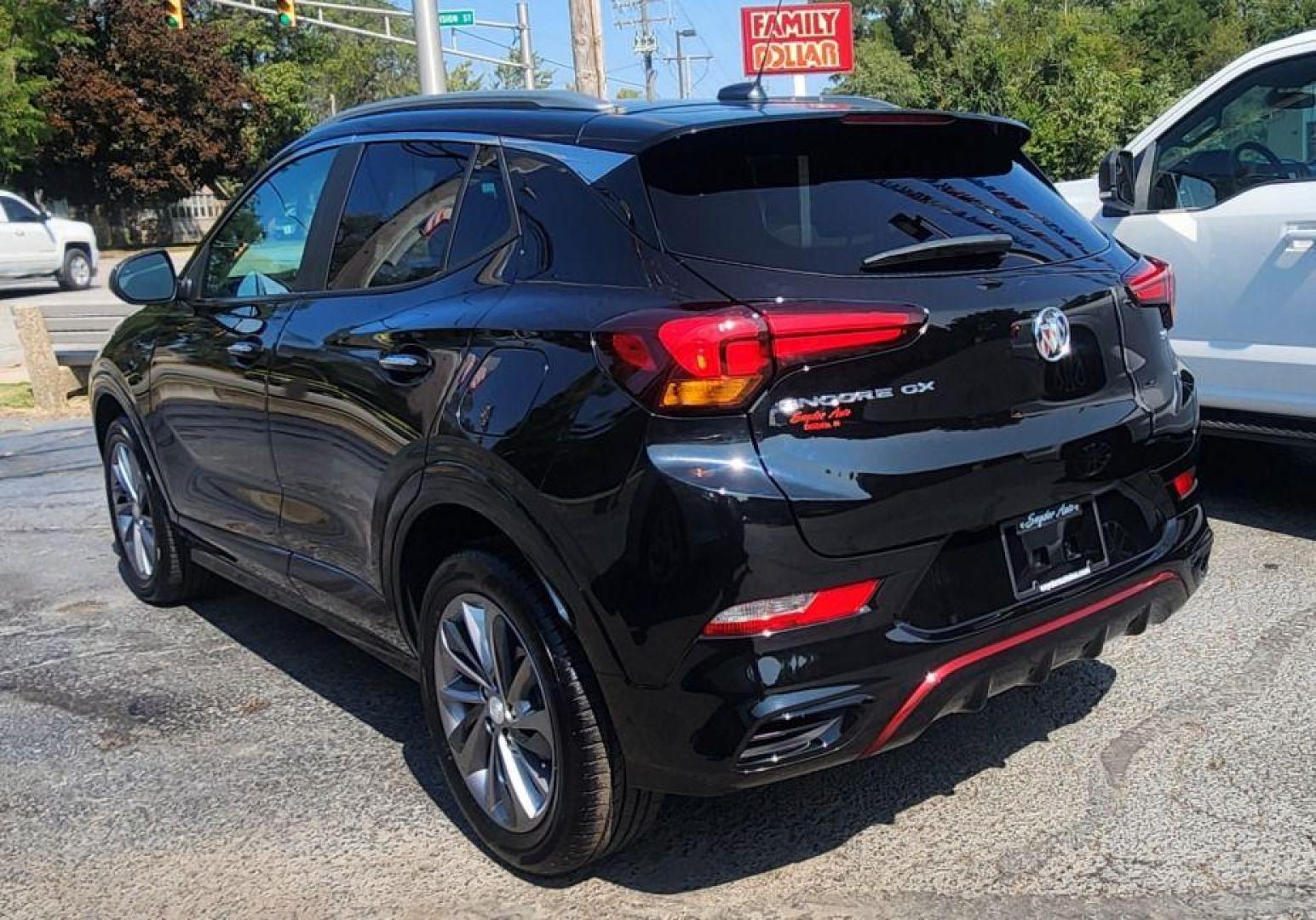 2023 BLACK BUICK ENCORE GX SELECT -FWD (KL4MMDSL8PB) with an 1.3L engine, Automatic transmission, located at 101 S. Halleck St., DeMotte, 46310, (219) 987-2922, 41.202343, -87.198189 - Photo#3