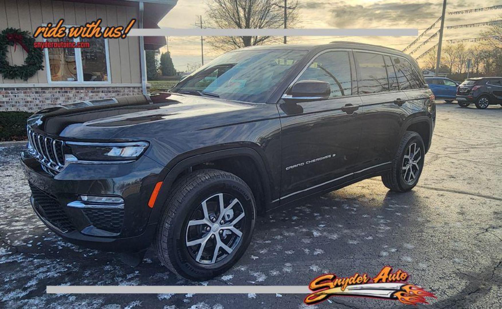 2024 ROC MT JEEP GRAND CHEROKEE LIMITED - 4WD (1C4RJHBG9RC) with an 3.6L engine, Automatic transmission, located at 101 S. Halleck St., DeMotte, 46310, (219) 987-2922, 41.202343, -87.198189 - Photo#0