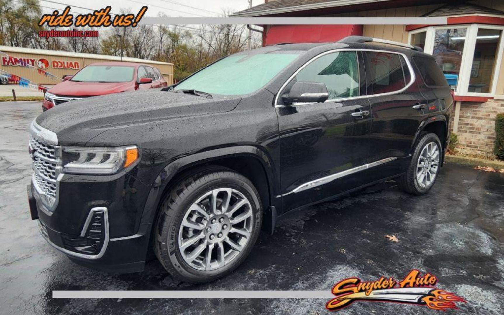 2023 BLACK GMC ACADIA DENALI - AWD (1GKKNXLS8PZ) with an 3.6L engine, Automatic transmission, located at 101 S. Halleck St., DeMotte, 46310, (219) 987-2922, 41.202343, -87.198189 - Photo#0