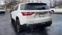 2019 WHITE CHEVROLET TRAVERSE LT - FWD (1GNERHKW7KJ) with an 3.6L engine, Automatic transmission, located at 101 S. Halleck St., DeMotte, 46310, (219) 987-2922, 41.202343, -87.198189 - Photo#3