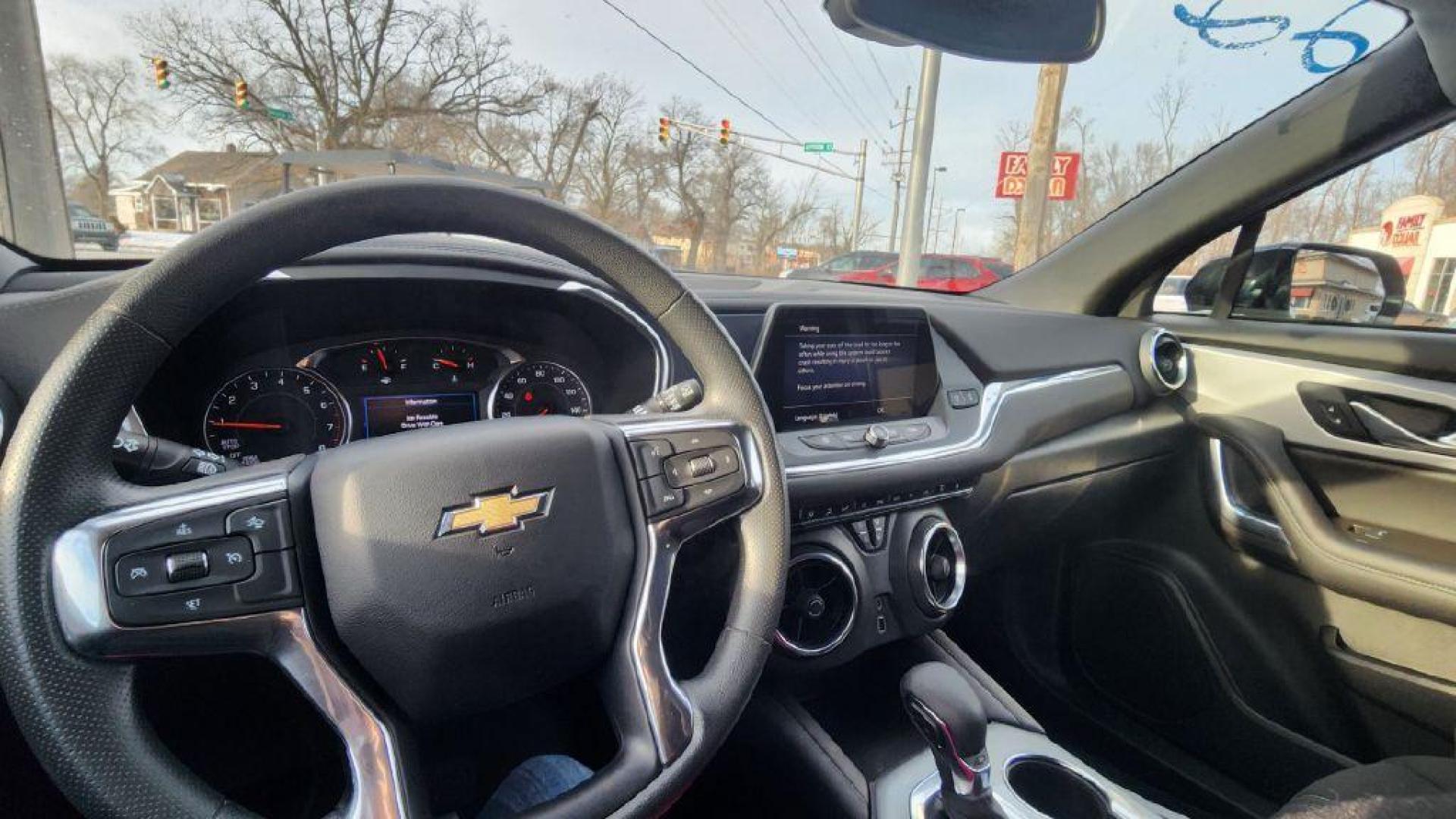 2022 BLACK CHEVROLET BLAZER 2LT - AWD (3GNKBHR43NS) with an 2.0L engine, Automatic transmission, located at 101 S. Halleck St., DeMotte, 46310, (219) 987-2922, 41.202343, -87.198189 - Photo#9